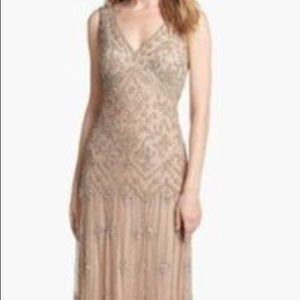 NWOT Night sequined dress. S 14P